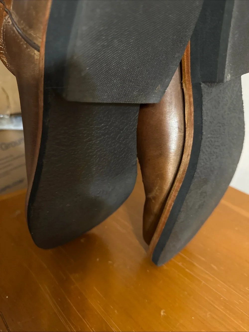 Smoky Mountain Boots Men’s Boonville Square Toe Leather Sz 10.5 Western Boots